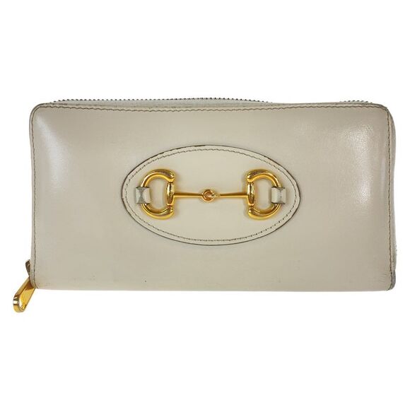 Gucci Handbags - Gucci Leather Horsebit Long Wallet